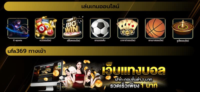 สำรวจร้านเกมหลากหลายที่ UFA365